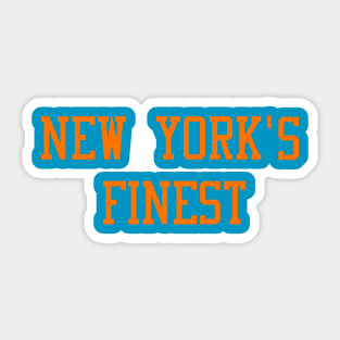 New York's Finest item Sticker